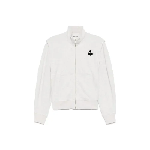 ISABEL MARANT ETOILE FW24 Свитшот Женский Светлый Бежевый