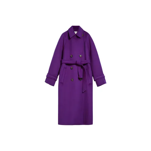 SportMax Фиолетовое Женское Пальто