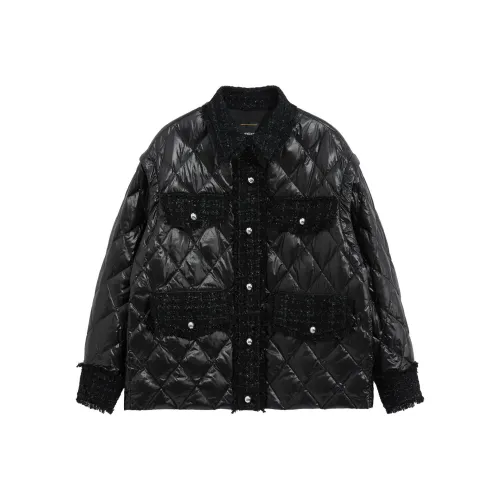 BEBE Черные Женские Пуховики