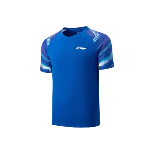 LINING Badminton Series T-Shirt Unisex Ярко-синий
