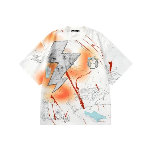 GENANX Индивидуальный принт унисекс футболки