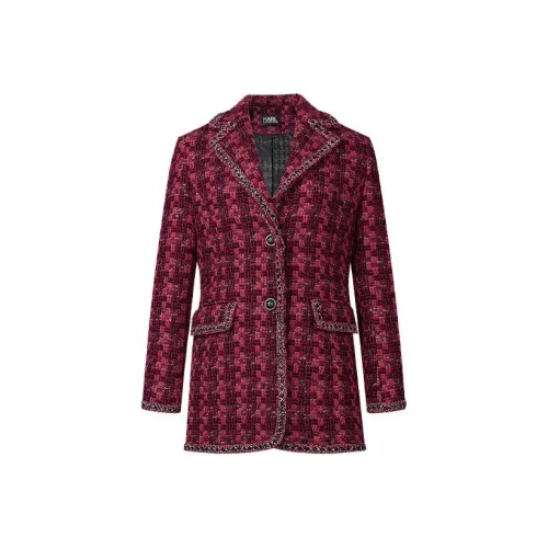 Karl Lagerfeld Бизнес-костюм пальто женское красное