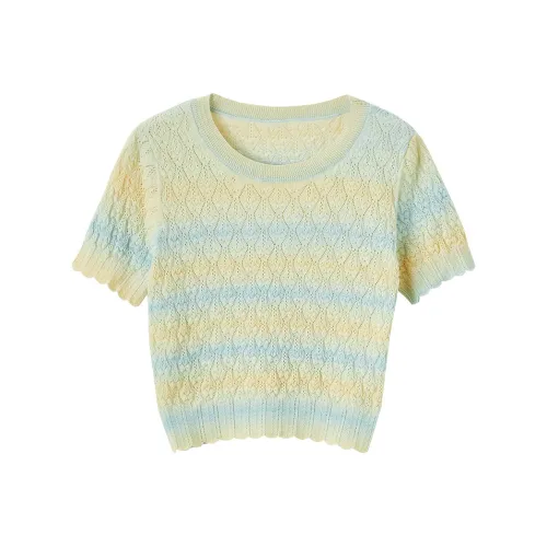 XIANGYING Трикотаж Женский Желтый