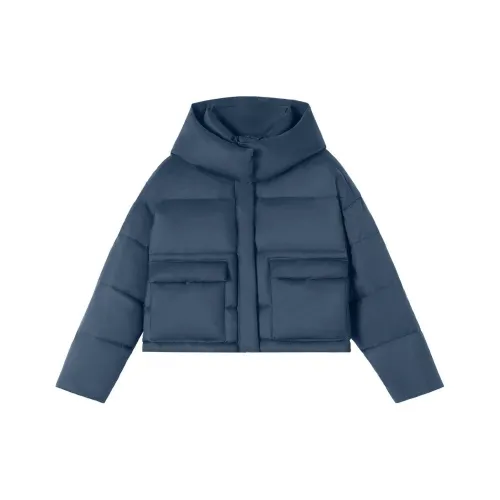 【Dme】 Пуховик Женские Темно-синий