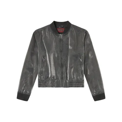 DIESEL Серые Женские Куртки