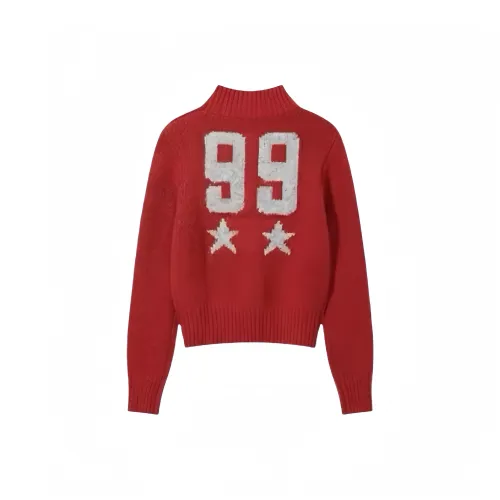 KYKW Красный Женский Трикотаж