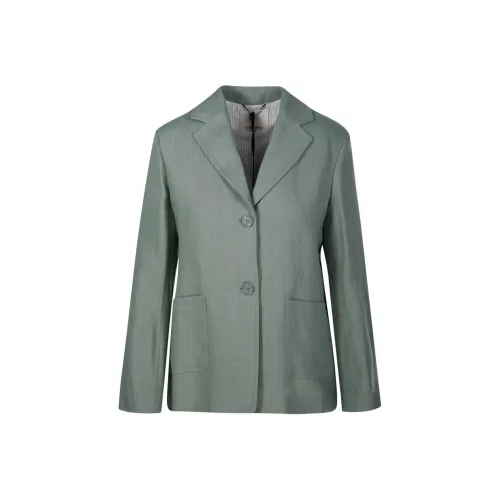 'S MAX MARA Куртки Пальто Женские Зеленый