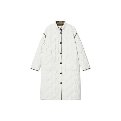 COVERINS Пуховик Женский Натуральный Белый