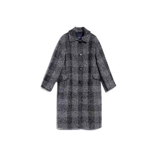 MaxMara Серое Женское Пальто