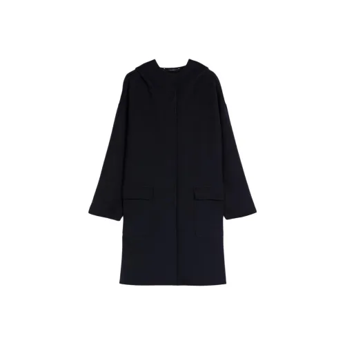 MaxMara SS23 Chinese New Year Морской синий Женское пальто