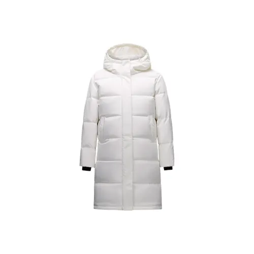 ANTA Sports Life Collection Comprehensive Training Collection Пуховик Женский Папирус Белый