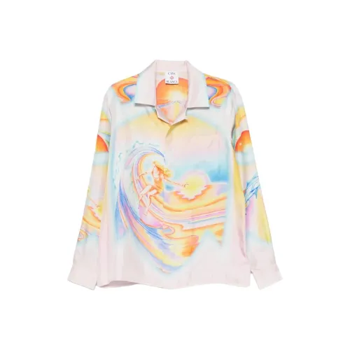 CASABLANCA SS25 Рубашка Женская Светло-Розовая