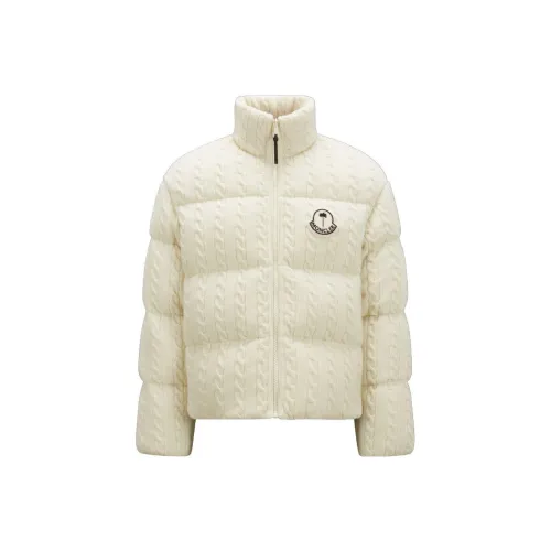 MONCLER GENIUS x PALM ANGELS Пуховик Женские Экрю