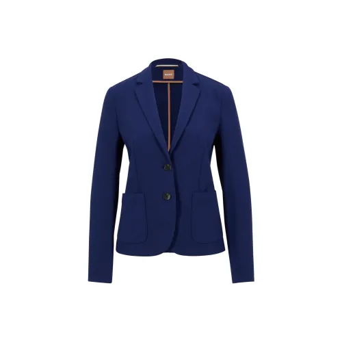 HUGO BOSS Синий Женские Офисные Костюмы