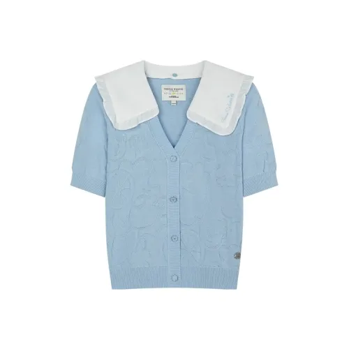 Teenie Weenie Светло-синий Женские Трикотаж