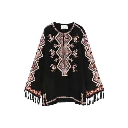 ISABEL MARANT SS25 Рубашка Женская Черная