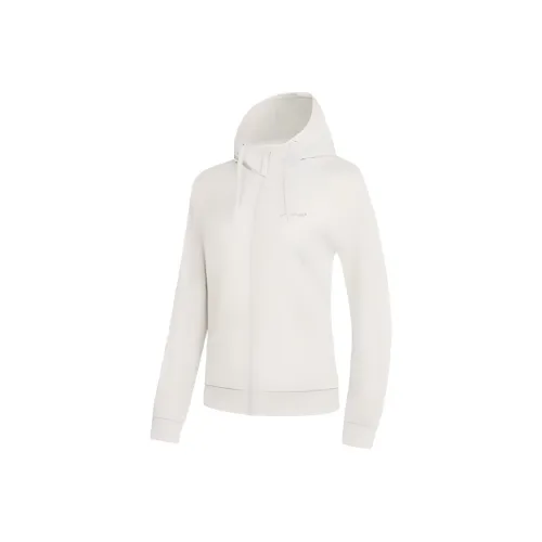 QIAODAN Куртки Пальто Женские Кремовый Белый