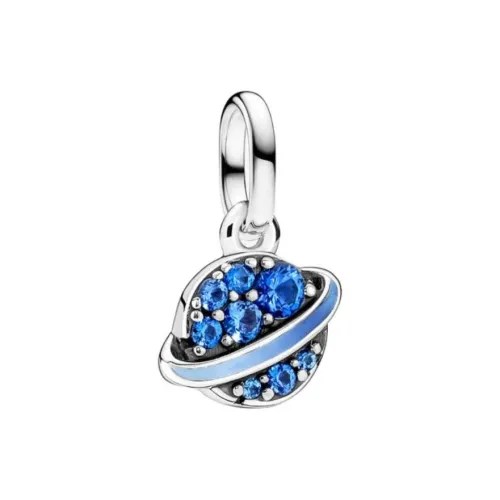Pandora Серебряные Подвески Унисекс Синий