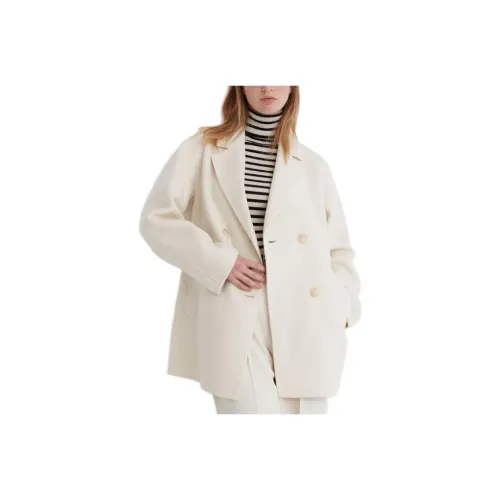 UNIQLO Сливочный Женское Пальто