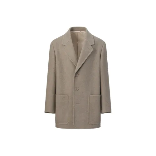 UNIQLO Темный бежевый женский пальто