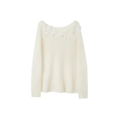 3COLOUR Трикотаж Женский Молочный Белый