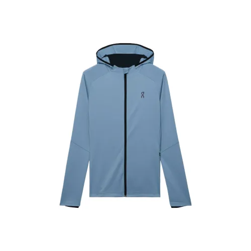 On Climate Zip Hoodie Куртка Женская Морской Синий
