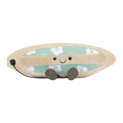 JELLYCAT Fun Sports Amuseables Surfboard Куклы Плюшевая кукла 9 см Высота в сидячем положении