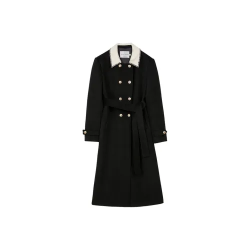 VEGA CHANG SS23 Пальто Женское Черное