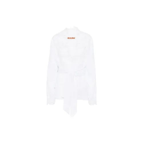 ERMANNO SCERVINO SS25 Рубашка Женская Белая