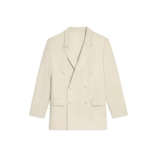 CELINE SS22 Бизнес-костюм Пальто Женское Цвет Слоновая кость