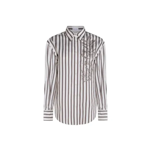 Brunello Cucinelli Коричневые Женские Рубашки