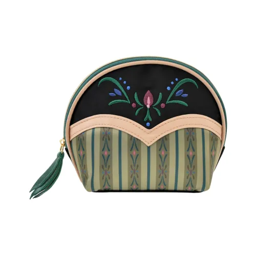 Disney С принтом вышивка клатч женский черный и зеленый