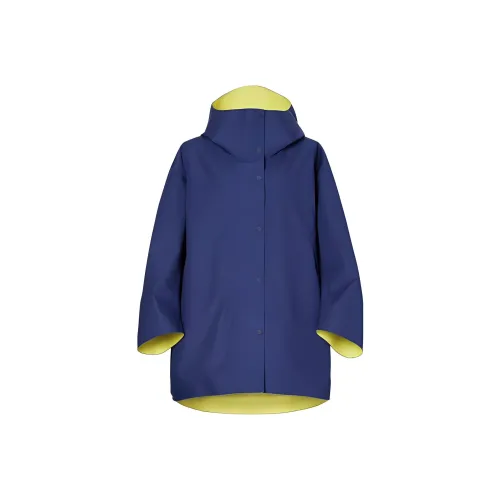 UNIQLO MARNI Co Брендинг Темно-синий Женское Пальто