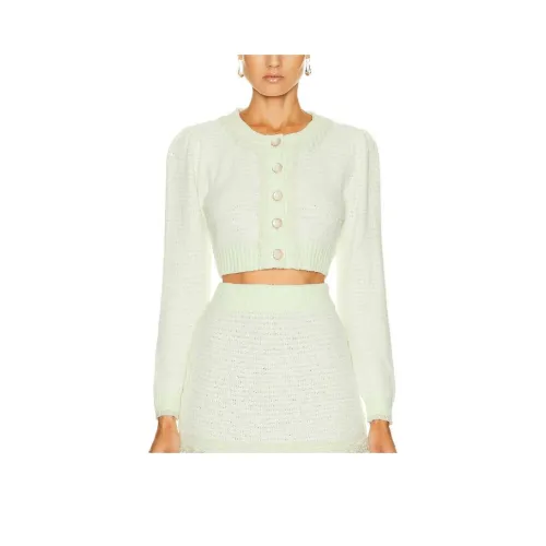 LOVESHACKFANCY Трикотаж Женский Зеленый