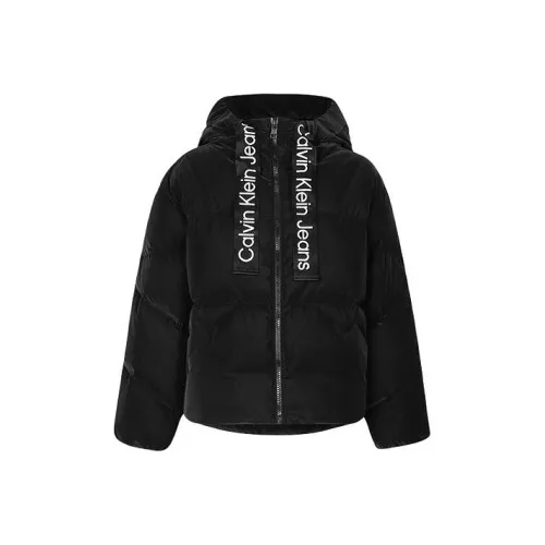 CALVIN KLEIN Пуховик Женский Черный