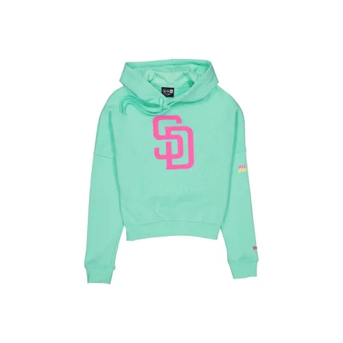 New Era SS24 SAN DIEGO PADRES Толстовка Женская Зеленая