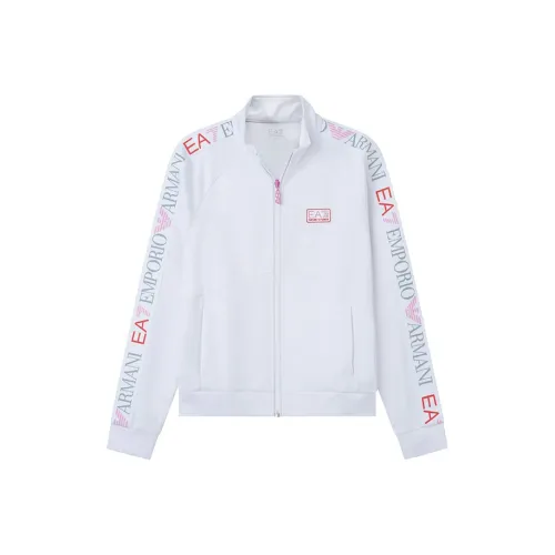 EMPORIO ARMANI EA7 SS24 Свитшот Женский Белый