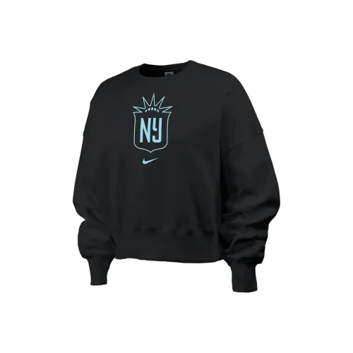 Nike NJ NY Gotham FC Phoenix Fleece Sweatshirt Women's Black