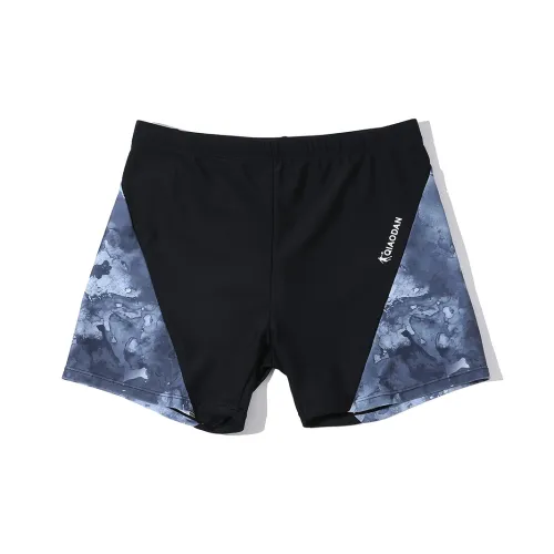 QIAODAN Взрослые плавательные шорты мужские черные