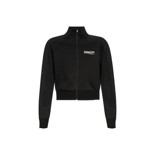 Balenciaga Свитшот Стандартный Женский Черный