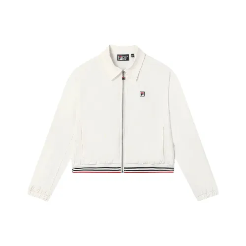 FILA Settanta SS25 Куртка Женская Облачный Белый