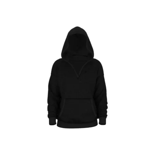 Victoria's Secret Розовый Cozy Флис Пуловер Толстовка Чисто черный Толстовка Женские Чисто черный