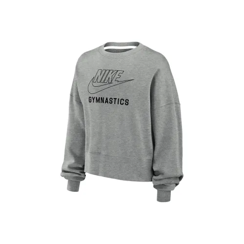 Nike Толстовка Женская Темно-Серый