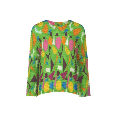 ISSEY MIYAKE SS25 Трикотаж Женский Зеленый