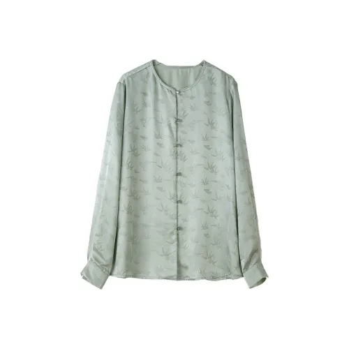 To The West Рубашка Женская Зеленая