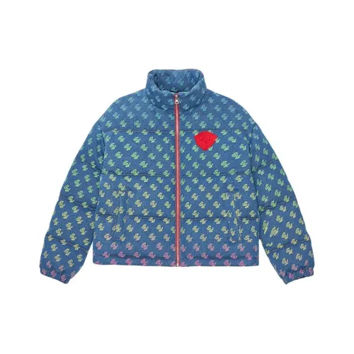 Ed Hardy Индиго Женские Пуховики