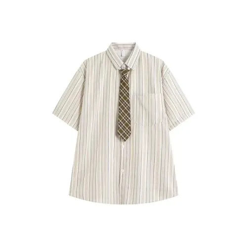 KEAB Экрю Женские Рубашки