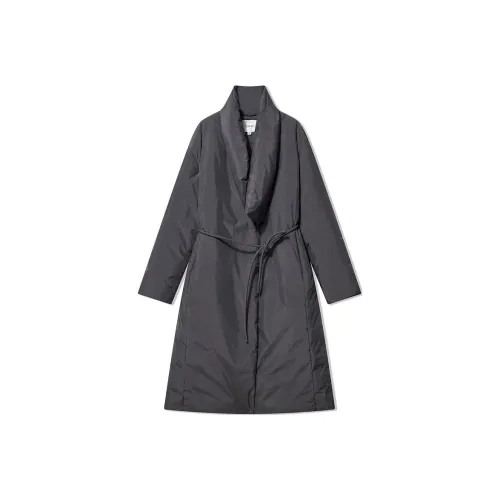 COVERINS Пуховик Женский Темно-Серый