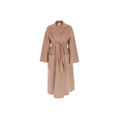 MaxMara Labbro Series Пальто Женское Розовое Коричневое