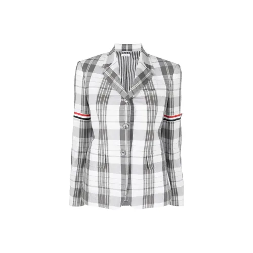 THOM BROWNE Серый Женские Офисные Костюмы